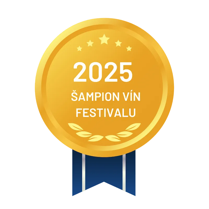 Medaile - Šampión vín Festivalu otevřených sklepů 2025